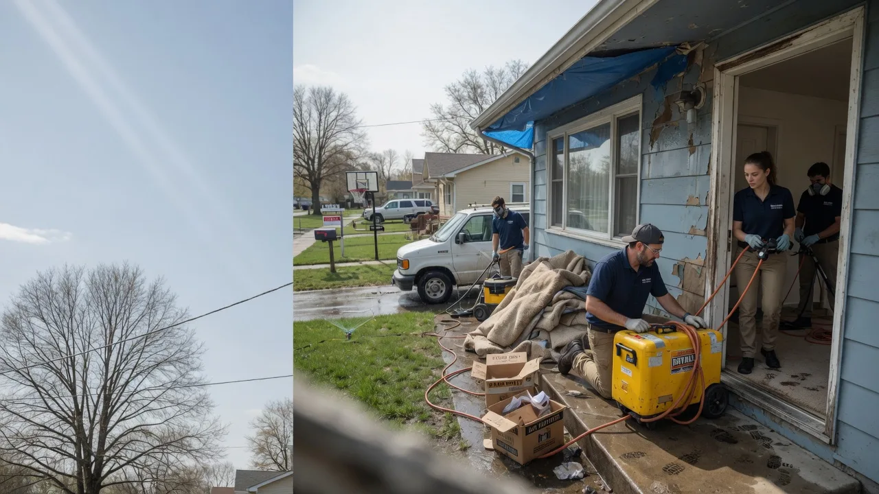 Basement Flood Cleanup in Pope Army Airfield, NC near me
